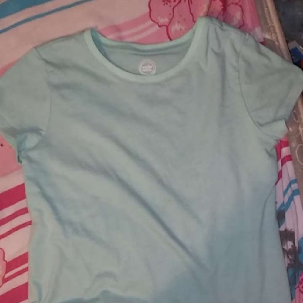 Wonder Nation light blue shirt